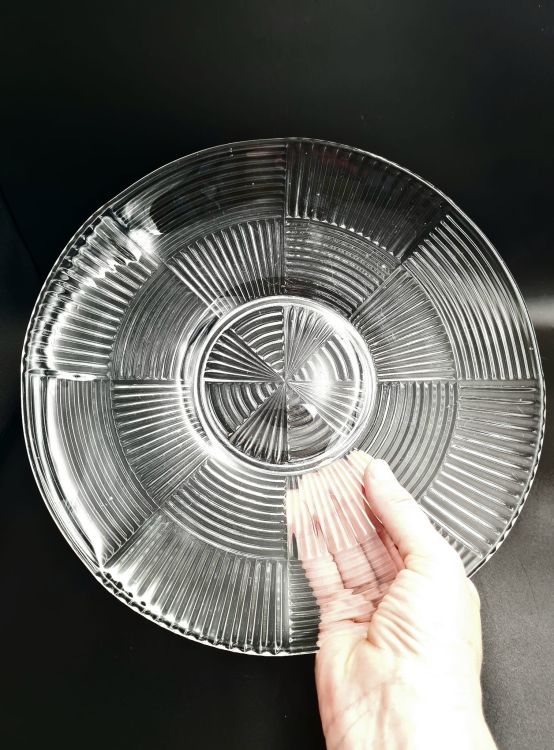 Patera Ząbkowice 28 cm widok z góry