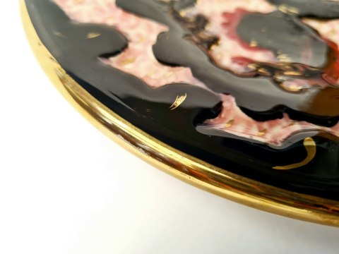 Ceramiczny talerz z Monte Carlo. Unikat!