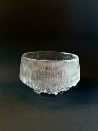 Unikat - wysoka misa Ultima Thule T. Wirkkala, Iittala, projekt l. 60, 17cm