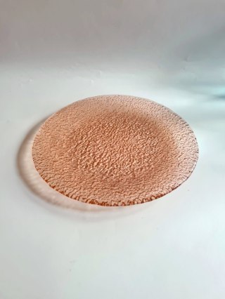 Patera Sahara 24,5 cm w rozalinowym kolorze - E. T.-Drost dla HSG Ząbkowice