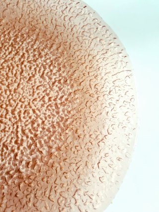 Patera Sahara 24,5 cm w rozalinowym kolorze - E. T.-Drost dla HSG Ząbkowice