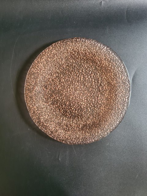 Patera Sahara 24,5 cm w rozalinowym kolorze - E. T.-Drost dla HSG Ząbkowice