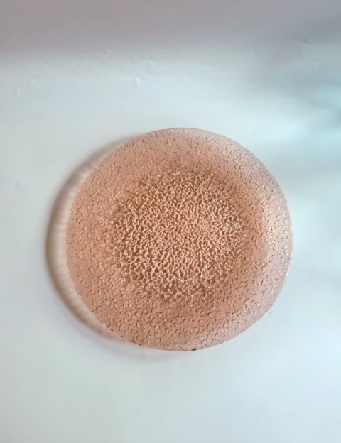 Patera Sahara 24,5 cm w rozalinowym kolorze - E. T.-Drost dla HSG Ząbkowice