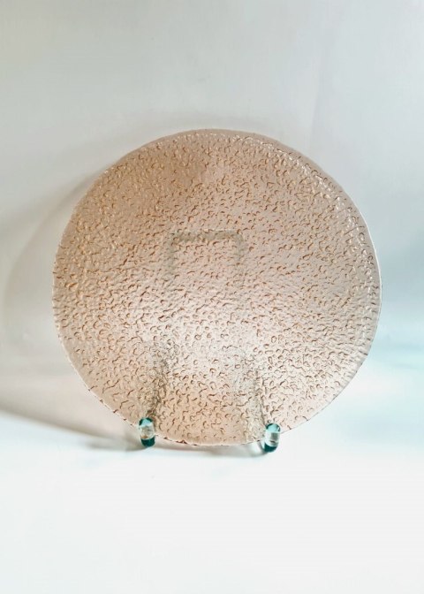 Patera Sahara 24,5 cm w rozalinowym kolorze - E. T.-Drost dla HSG Ząbkowice