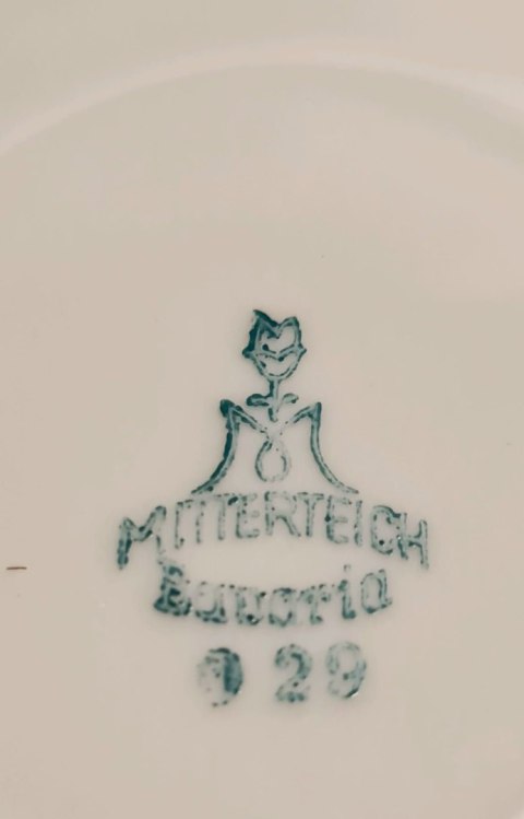 Patera porcelanowa Mitterteich Bawaria - lata 30. XX w.