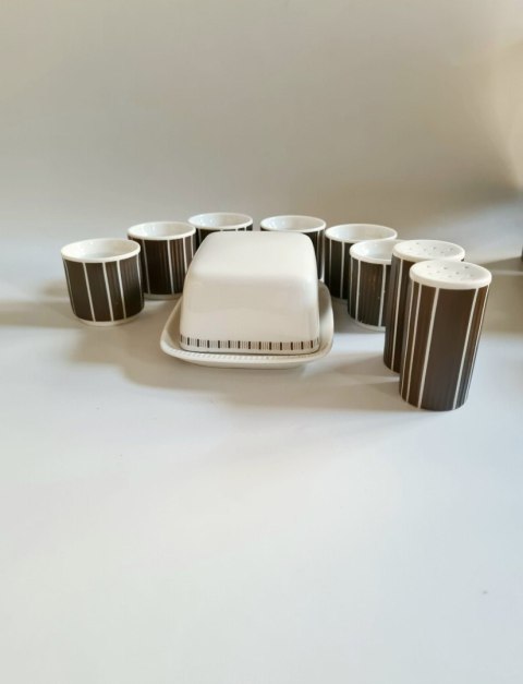Serwis Arzberg 2075 Heinrich Löffelhardt Athena lata 60. - bawarska porcelana muzealny design