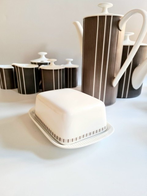 Serwis Arzberg 2075 Heinrich Löffelhardt Athena lata 60. - bawarska porcelana muzealny design