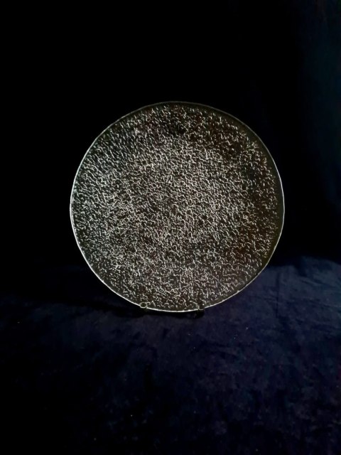 Wielka patera Sahara ok. 32,5 cm - E. T.-Drost dla HSG Ząbkowice, unikat (1)