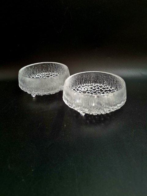 2 miski Ultima Thule (małe) kultowy projekt Iittala T. Wirkkala 11,5cm