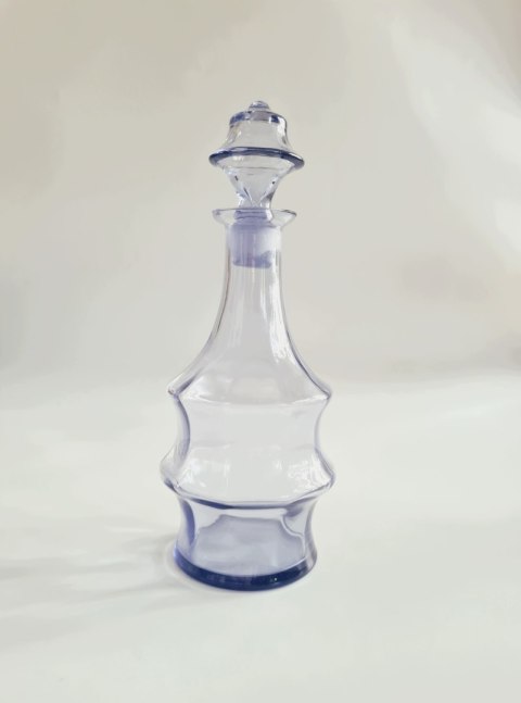 Ametystowa karafka art-deco 400 ml, piękny kolor