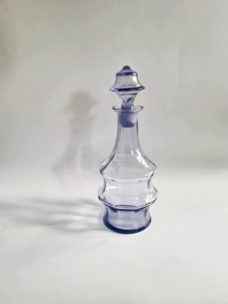 Ametystowa karafka art-deco 400 ml, piękny kolor