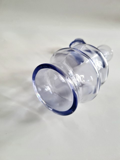 Ametystowa karafka art-deco 400 ml, piękny kolor
