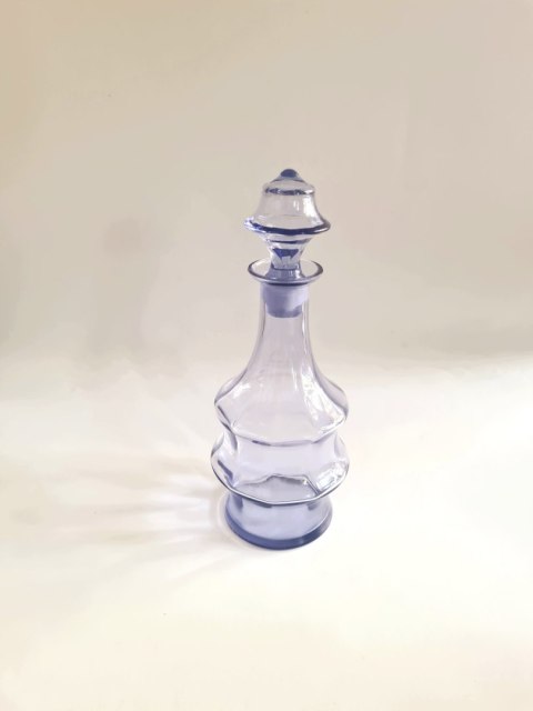 Ametystowa karafka art-deco 400 ml, piękny kolor
