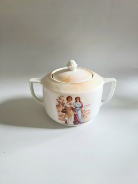 Cukiernica Victoria art deco przedwojenna aerograf