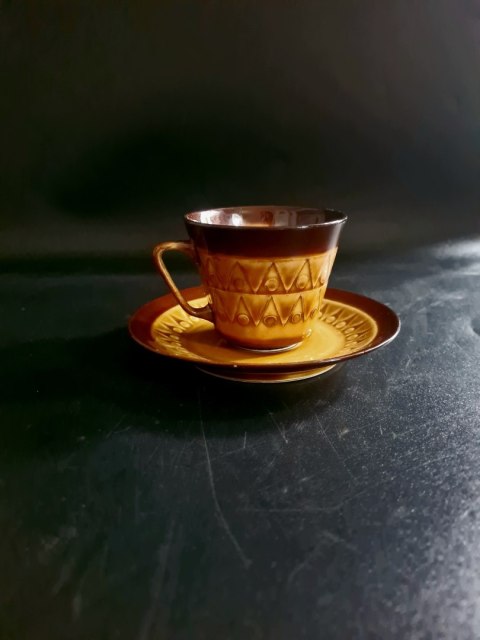 Filiżanka + spodek z serwisu Ira porcelit Chodzież new look
