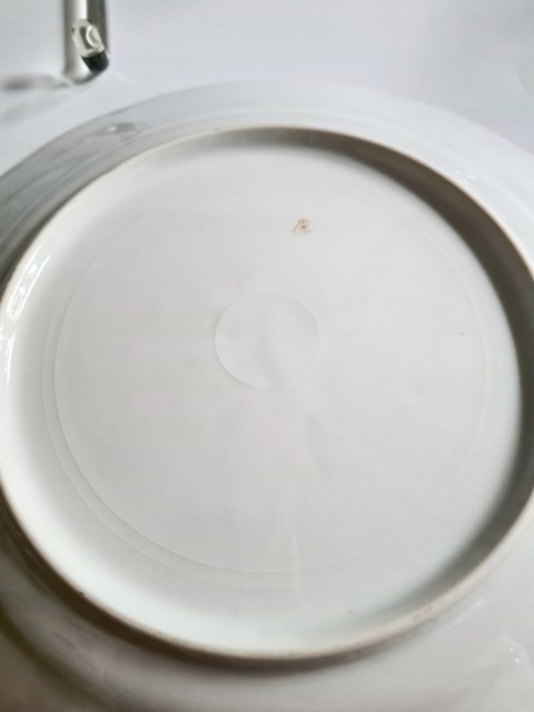 Porcelanowa patera 26 cm motyw dziecięcy / bajkowy jak Wałbrzych