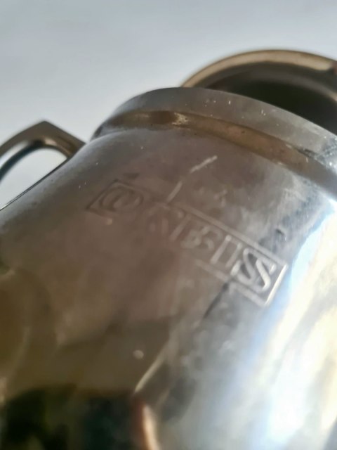 WMF Cromargan art-deco ORBIS ciekawa cukiernica 0,25 ml;