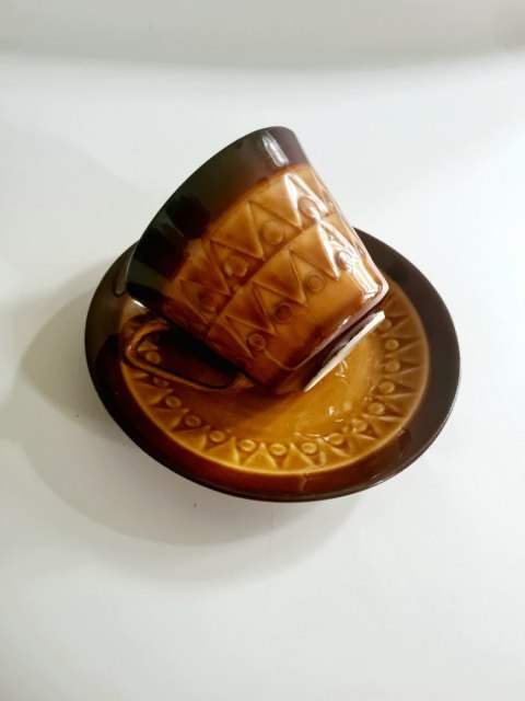 Filiżanka + spodek z serwisu Ira porcelit Chodzież new look