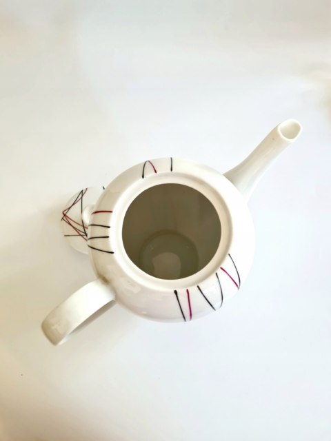 Julita Wawel porcelanowy dzbanek z serwisu pikasiak new look l. 50/60