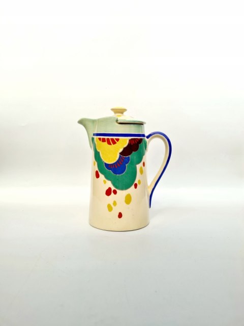 Przedwojenny dzbanek Royal Doulton patent dekoracja Gaylee l. 30. art-deco