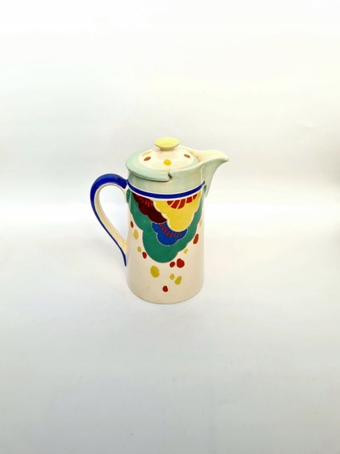 Przedwojenny dzbanek Royal Doulton patent dekoracja Gaylee l. 30. art-deco