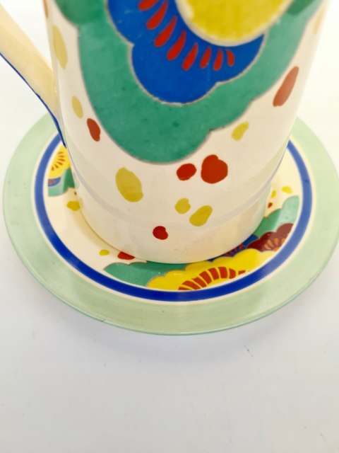 Przedwojenny dzbanek Royal Doulton patent dekoracja Gaylee l. 30. art-deco