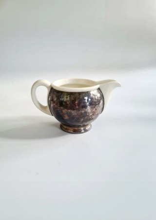WMF art-deco Bauhaus lata 30. platerowany mlecznik 0,25 l