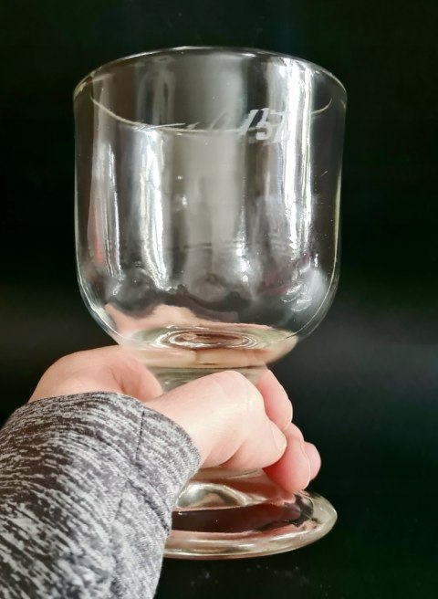 2 kielichy do wina, karczmiaki miarka antyk 150 ml, Anglia, unikalne