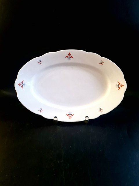 Duża patera / półmisek w stylu art-deco, 30 cm, Bavaria porcelana lata 30.