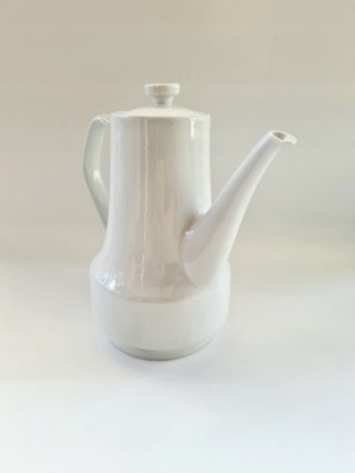 Dzbanek z serwisu Roman Chodzież, elegancki wzór z czasów PRL 21 cm;