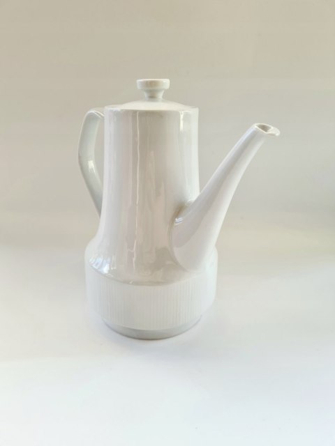 Dzbanek z serwisu Roman Chodzież, elegancki wzór z czasów PRL 21 cm;