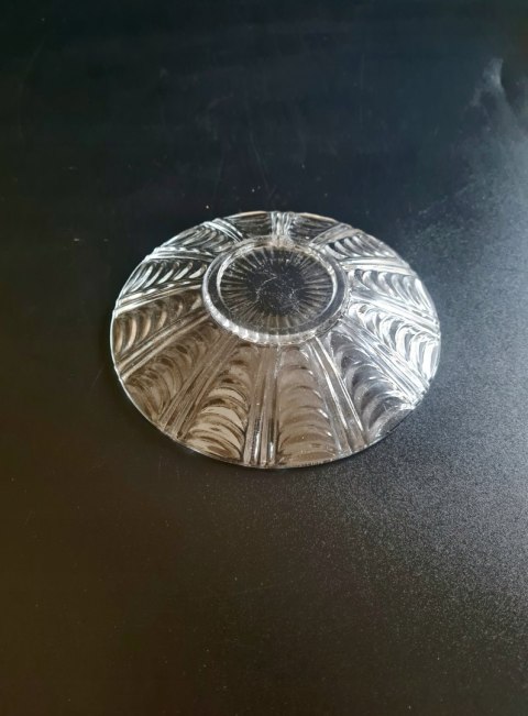 HSG Ząbkowice "Pajęczyna" bezbarwny mały talerzyk 14 cm, polski design