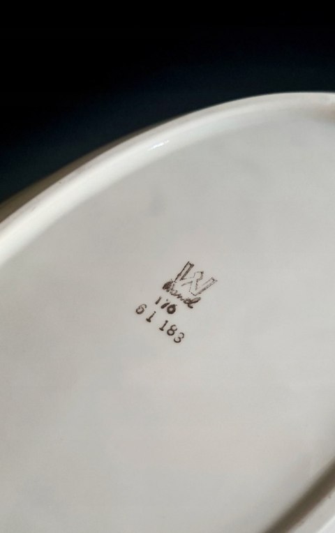 New look półmisek Wawel porcelana, unikalna dekoracja pikasiak 34x 22 cm