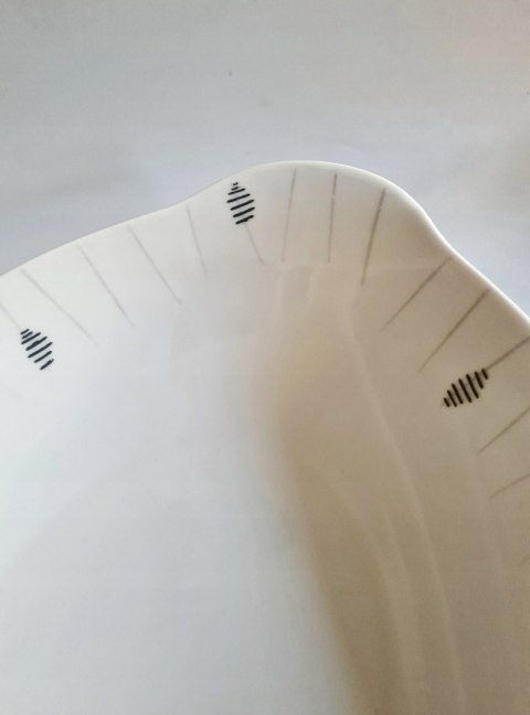 New look półmisek Wawel porcelana, unikalna dekoracja pikasiak 34x 22 cm