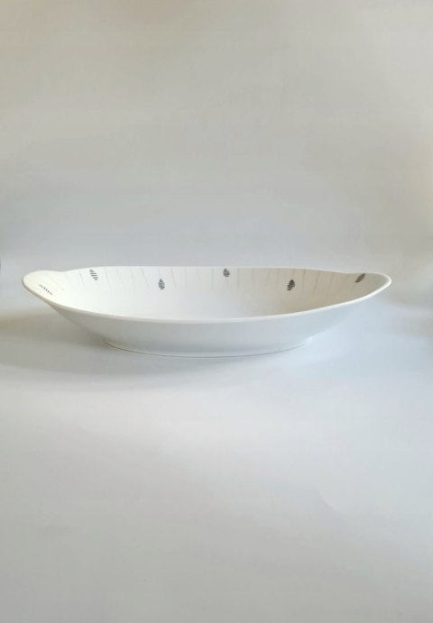 New look półmisek Wawel porcelana, unikalna dekoracja pikasiak 34x 22 cm