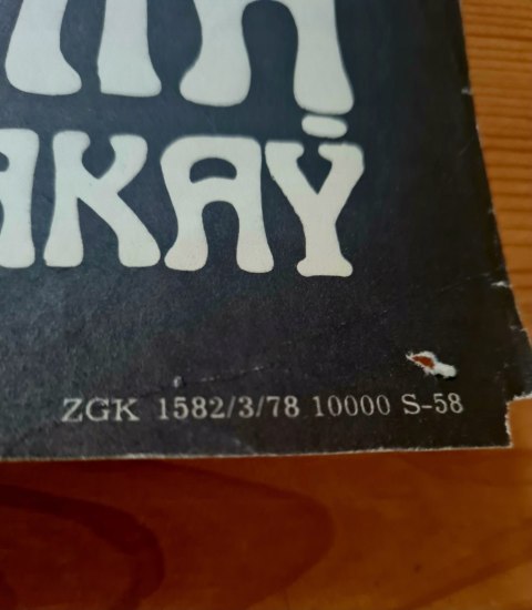 Oryginalny plakat filmowy "Dom pod czerwoną latarnią" W. Terechowicz 1978r