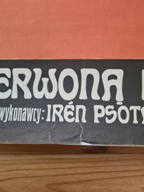 Oryginalny plakat filmowy "Dom pod czerwoną latarnią" W. Terechowicz 1978r