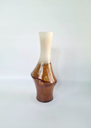 Wazon Ditmar Urbach mid-century design 60. Czechy, asymetryczny klasyk