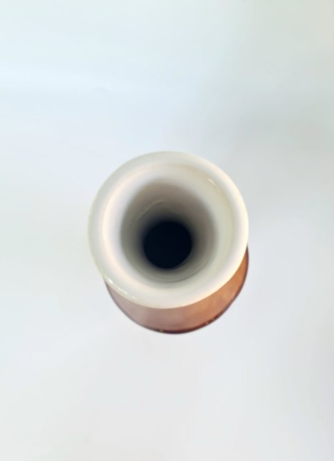 Wazon Ditmar Urbach mid-century design 60. Czechy, asymetryczny klasyk