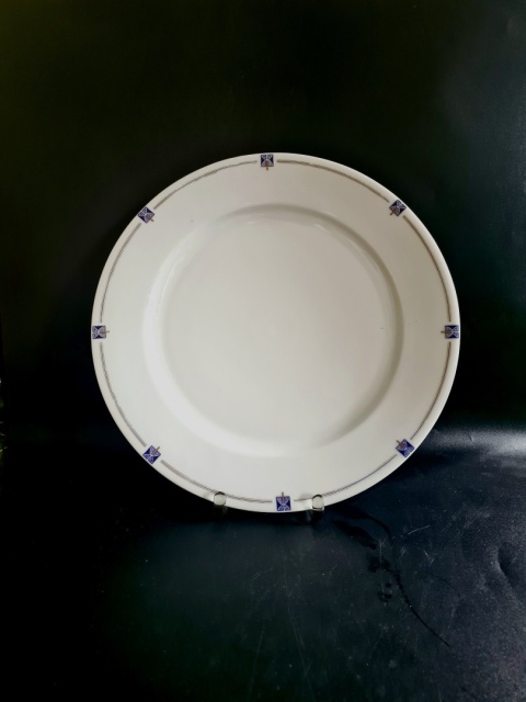Duża porcelanowa patera 36 cm art-deco Niemcy / Śląsk? elegancka
