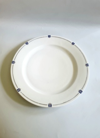 Duża porcelanowa patera 36 cm art-deco Niemcy / Śląsk? elegancka