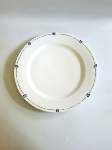 Duża porcelanowa patera 36 cm art-deco Niemcy / Śląsk? elegancka