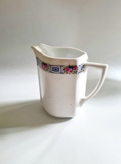 Giesche Sląsk mlecznik art deco 1920-1939 porcelana śląska