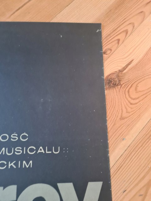 Oryginalny plakat do musicalu Starcy na chmielu J. Rapnicki 1964 58x83,5 cm