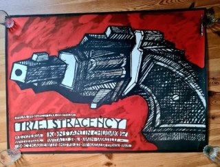 Oryginalny plakat filmowy "Trzej straceńcy" P. Młodożeniec 1981