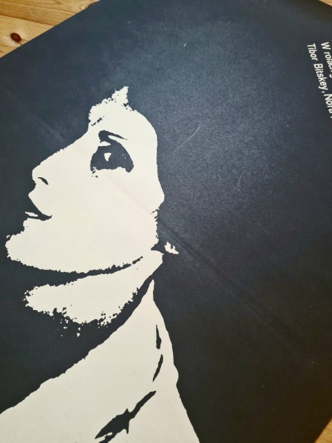 Plakat Jacek Neugebauer 1974: "Granice miłości" oryginał