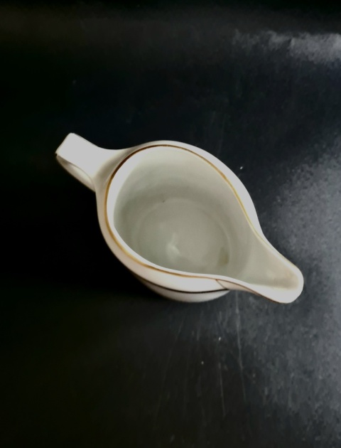 STADTLENGSFELD stuletni duży mlecznik Art Deco 1920-1931 Porcelana Niemcy