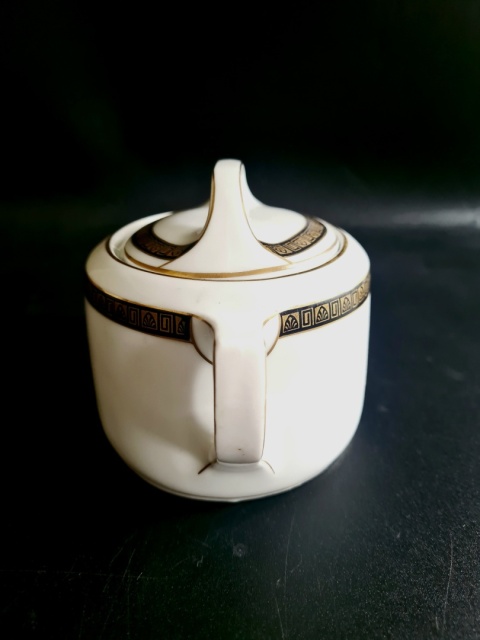 STADTLENGSFELD stuletnia cukiernica osób Art Deco 1920-1931 Porcelana Niemcy