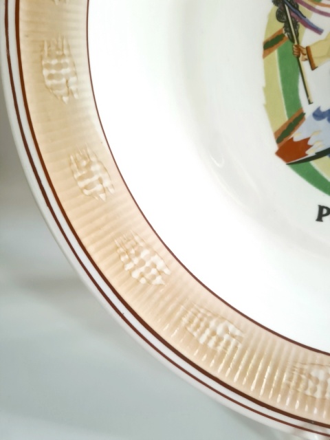 Chodzież porcelanowa patera Tańce polskie Z. Stryjeńska 31 cm klasyk PRL