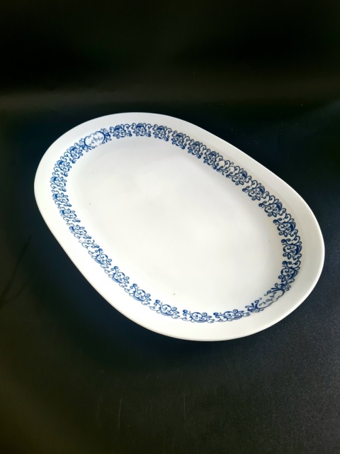 Duży półmisek Orbis Wałbrzych porcelana, klasyk PRL 38x 25 cm